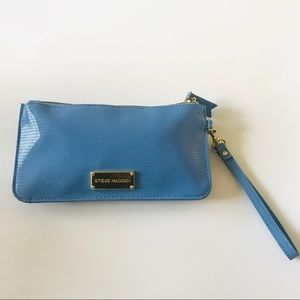 EUC Light Blue STEVE MADDEN wristlet
